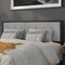 Flash Furniture King Tufted Metal Headboard in Light Gray Fabric HG-HB1725-K-LG-GG - alternate 1